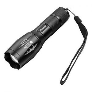 HICTEC Tactical Flashlight (Best Tactical Flashlight: Most Powerful) Best Tactical Flashlight: Most Powerful